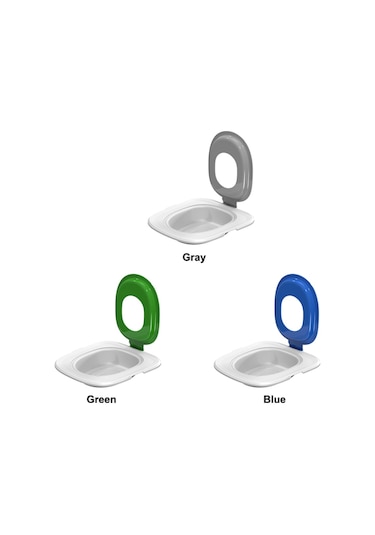 Mufunye Evrensel Tekrar Kullanılabilir Kedi Tuvalet Eğitim Seti Çift Katmanlı Tuvalet Oturağı Kedi Eğitim Sistemi