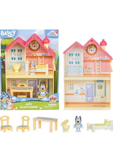 Moose Toys Bluey Mini Ev Ve Figür Oyun Seti 17614