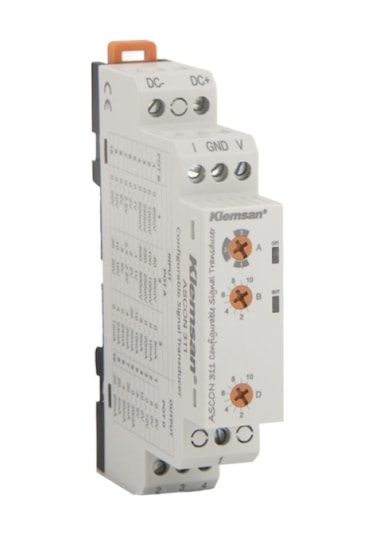 Klemsan 602300 Ascon 311 Sinyal Dönüştürücü 3 Yol