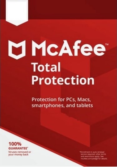 Mcafee Total Protection 1 Cihaz 3 Yıl Güncel Sürüm