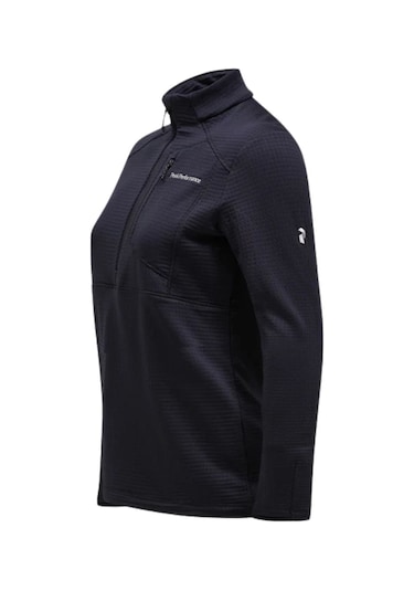 Peak Performance Trail Half Zip Kadın Polar Siyah Siyah