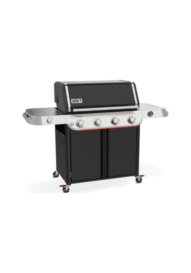 Weber Genesis E-435w Gazlı Barbekü 4 Brülör, Geniş Pişirme Alanı-278 Siyah