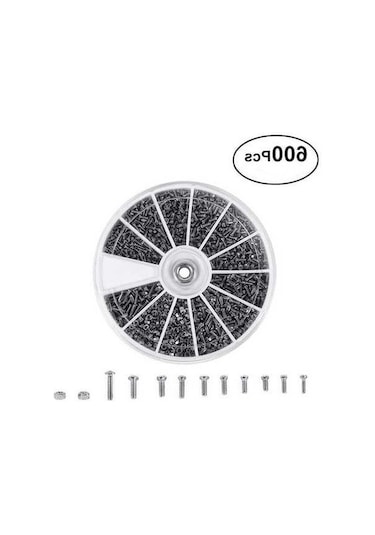 Maoyaya Elektronik Altıgen Somun Seti+600 Adet Çelik Civata -