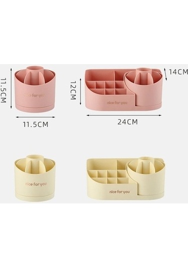 Tongxida Bosphorusboutique Xn Sones Saklama Ruj, Beyaz Masaüstü Makyaj Kutusu, Model Masaüstü Kozmetik Kovası, Kombine Fırças Diğer