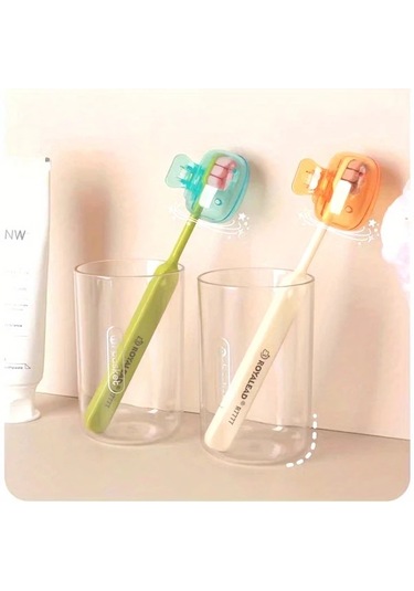 Willowhaven 9 Parça Renkli Seyahat Diş Fırçası Kılıfı Seti - Kurutma Delikli Taşınabilir Koruma