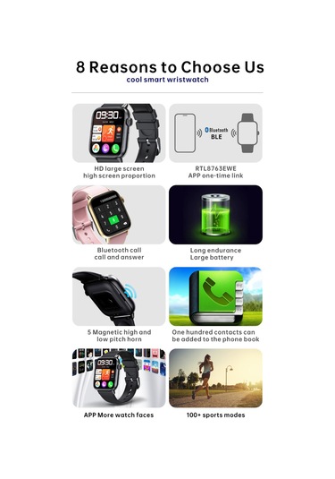 Wezone QS08pro 1.83" Hd  Ekran Akıllı Saat  (İthalatçı Garantili)