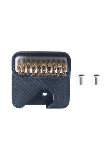 Qingmipy Prusa Mk3s/mk3 Uyumlu Bakır Aleti - 2 Adet 3d Yazıcı Nozzle Temizleme Fırçası Ve Vida Seti