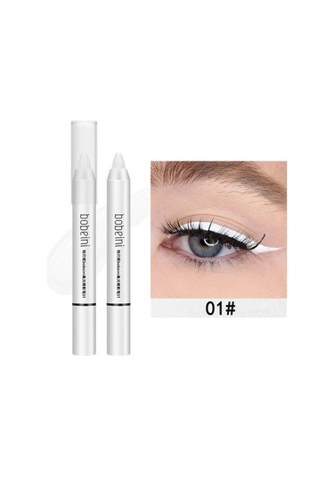 Göz Makyajı Fosforlu Kalem, Undereye Parlatıcı Kalem, Çift Uçlu Göz Farı 202311-01 Dark Topaz