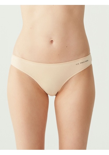 U.S. Polo Assn. Kadın 5 Li Kıl Lastikli Slip Çok Renkli 67006 Ten Rengi
