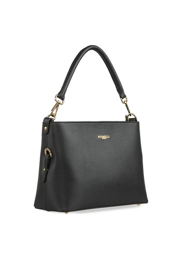 Omuz Çantası Kadın Grazıa Piumelli Milano Bag D28 Black D28 Black Siyah