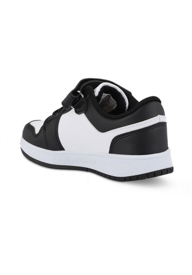 Slazenger PRINCE I Çocuk Cırt Cırtlı Beyaz / Siyah Günlük Spor Ayakkabısı