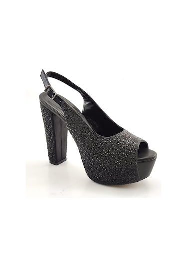 L&l 374 Günlük Kadın Topuklu Ayakkabı-siyah Siyah