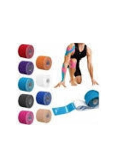 Vzn Kinesio Ağrı Bandı 5 CM x 5 M Kırmızı