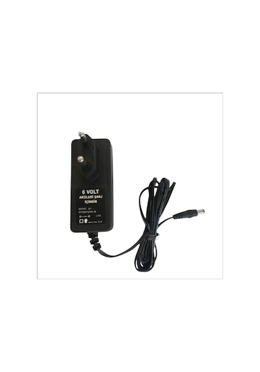6 Volt Çocuk Akülü Araba Akü Şarj Cihazı Adaptörü N11.305