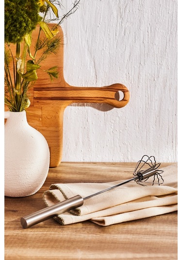 Emsan Modern Çırpıcı 25 Cm Gümüş