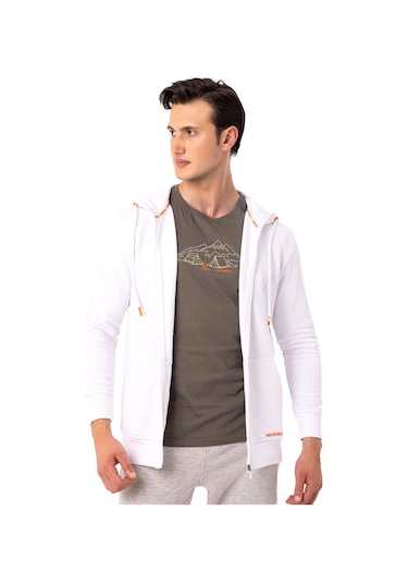 Merrell Scole M Erkek Sweatshırt Beyaz BEYAZ