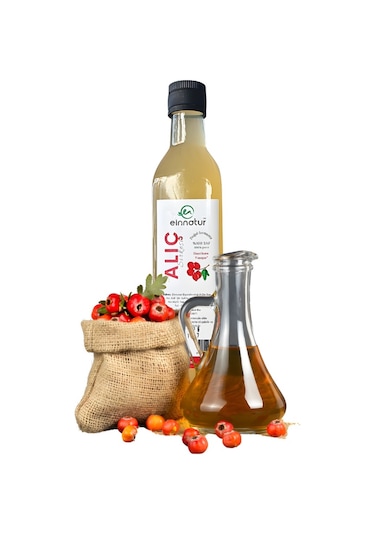 Einnatur Doğal Fermente Alıç Sirkesi %100 Saf Katkısız 500 ML