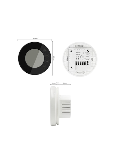 Mufunye Akıllı Termostat: Uzun Ömürlü, Enerji Tasarruflu, Dokunmatik Ekran Ve Uzaktan Kontrol