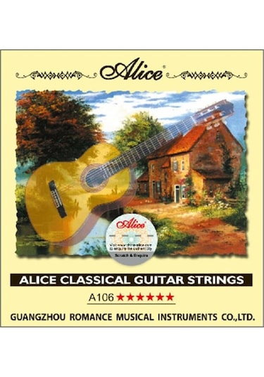 Alice A106H Klasik Gitar Takım Tel