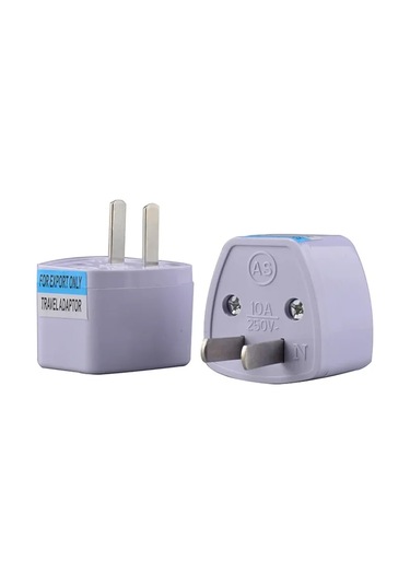 1 Adet Evrensel Abd İngiltere Au Ab Tak Abd Euro Avrupa Seyahat Duvar Ac Güç Diğer ' Beyaz