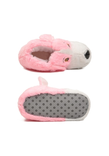 Pembe Köpek Desenli Unisex Panduf 26k001 Pembe