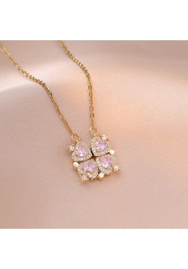 Bayan Kolye: Moda Estetiği Titanyum Çelik Kolye No.432 Çok REnkli