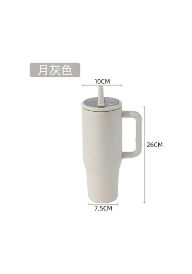 40oz Sınır Ötesi Termos Bardak 40oz Çift Katmanlı Buz Kabı Diğer Beyaz