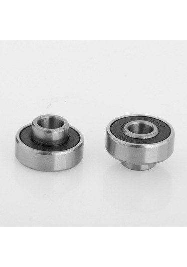 Trendooze Tekerlek Siyah Rulmanı Parça Metal Longboard Kaykay Entegre 8x22x7 8 Gf Siyah