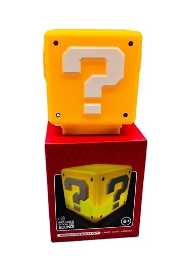 Yy Mario Led Ses Kontrolü Gece Lambası Sarı