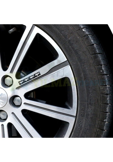 Opel Opc Logo Damla Sticker Vites Direksiyon Jant Torpido 2 Adet