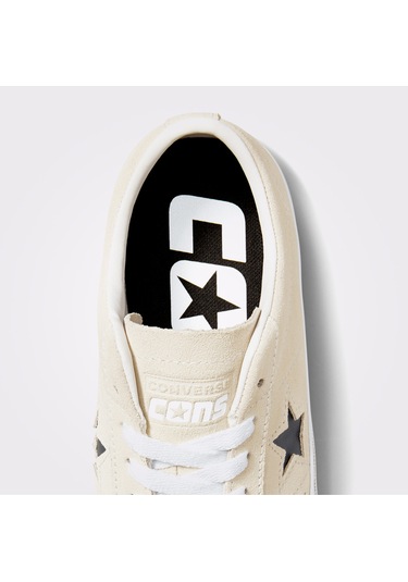 Cons One Star Pro Suede Unisex Krem Sneaker Krem
