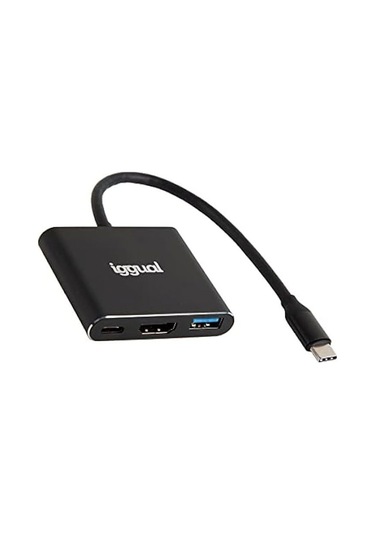 Usb Hub - Iggual - Igg318461 - 4 Port - Usb Arayüzü - Tüm Cihazlarla Uyumlu