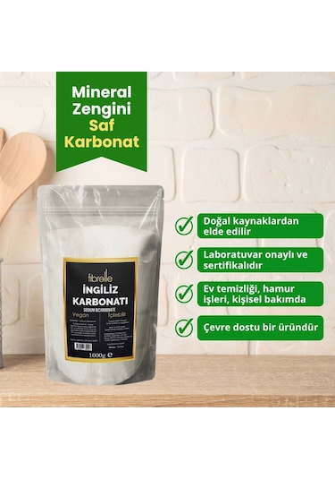 Fibrelle İngiliz Karbonatı 1 KG