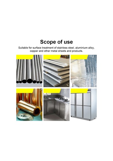 Reedark Paslanmaz Çelik Ve Alüminyum İçin Dayanıklı Aşındırıcı Non-woven Polisaj Tekerleği - 180 /240 Granül