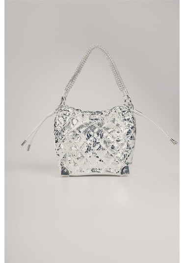 Ççs Kadın Kol Çantası C.ccs17799 GÜmüş