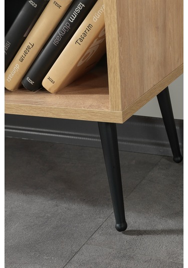 3609 Şile Metal Ayaklı Metal Kulplu 160 Cm Tv Ünitesi Antrasit - Safir Antrasit - Safir