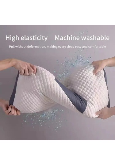 Düşük Yeni Boyun Yastığı Uykuya Yardımcı Olur Ve Boyun Servikal