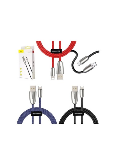 Baseus Torch Series Lightning Şarj Ve Data Kablosu 1.5A 2Mt Calhj (461913766)