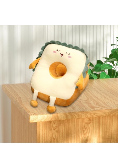 Homyl Şekerleme Yastık Peluş Dolması Yumuşak Yıkanabilir Gözlerini Kapat