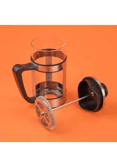 Arow French Press - Siyah / Gri - 600 Ml Siyah / Gri