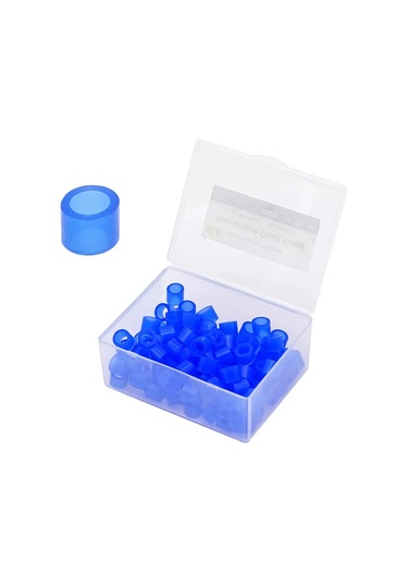 100 Adet/kutu Diş Diş Kodu Yüzükler Silikon Çok Renkli Otoklavlanabilir Dezenfeksiyon Ortodonti Evrensel Daire Enstrüman Gri