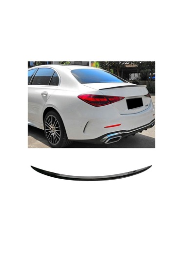 Mercedes W206 2022- Plastik Parlak Siyah Spoyler