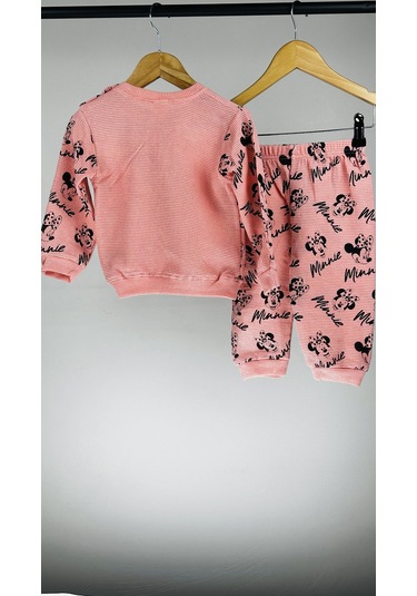 Kız Bebek 2 Li Günlük Pamuklu Takım Alt Üst Günlük Şık Set 6 24 A SOMON