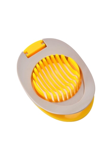 Suntek Magideal Paslanmaz Çelik Doğrama Bölmesi Yumurta Kesici Sarı