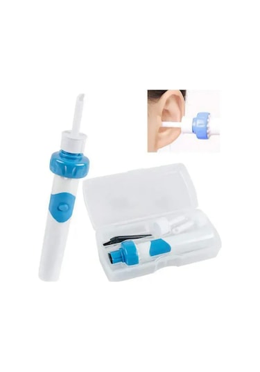 Wezone Kulak Temizleyici Elektrikli Yumuşak Uçlu Sünger Emici, Güçlü Emme, Sessiz Çalışma, Profesyonel Kulak Mumu Kaldırıcı, Taşınabilir Kişisel Bakım Aleti