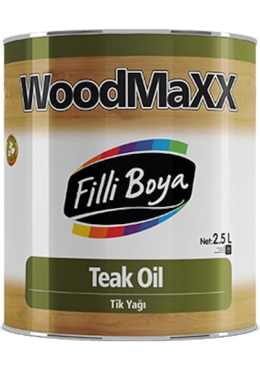 Filli Boya Tik Yağı Teak Oil 2,5 L
