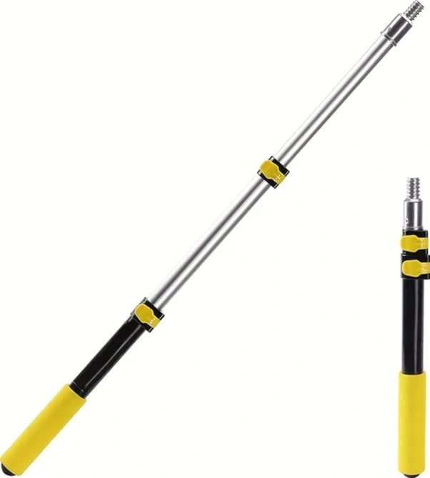 Trendooze Sarı 90 Cm Metal Uzatmalı Boya Rulosu, Dayanıklı Pencere Temizlik Aparatı Diğer