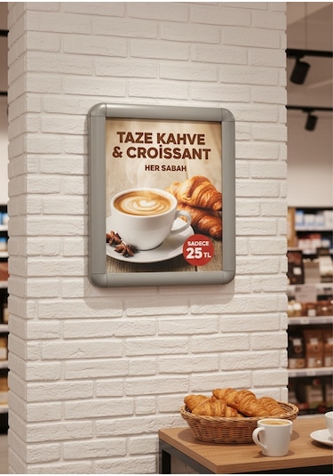 A4 Plastik Rondo Çerçeve 10 Adet