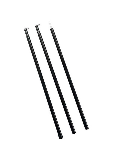 Tongxida Dayanıklı Siyah Çadır Direği - 16mm 1.5m Teleskopik Çubuk, Katlanabilir, Çok Renkli Çok Renkli