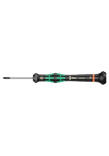 Wera 05118145001 2072 Kraftform Micro Tornavida, Microstix Vidala